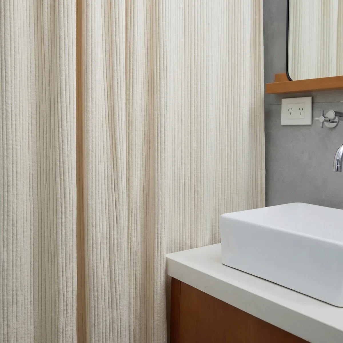 Cortina de Baño Waffle